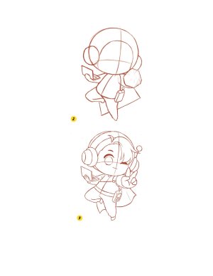 Piuuvy Draw Chibi Style A Beginners Step-by-Step Guide for Drawing Adorable Minis 62 Lessons Basics, Characters, Special Effects English - Page 162