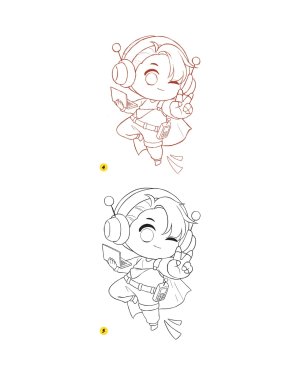 Piuuvy Draw Chibi Style A Beginners Step-by-Step Guide for Drawing Adorable Minis 62 Lessons Basics, Characters, Special Effects English - Page 163