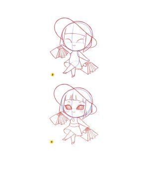 Piuuvy Draw Chibi Style A Beginners Step-by-Step Guide for Drawing Adorable Minis 62 Lessons Basics, Characters, Special Effects English - Page 167