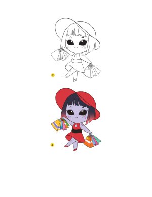 Piuuvy Draw Chibi Style A Beginners Step-by-Step Guide for Drawing Adorable Minis 62 Lessons Basics, Characters, Special Effects English - Page 168