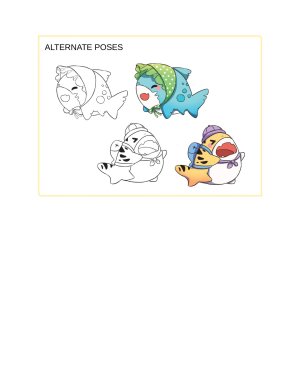 Piuuvy Draw Chibi Style A Beginners Step-by-Step Guide for Drawing Adorable Minis 62 Lessons Basics, Characters, Special Effects English - Page 178