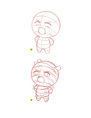 Piuuvy Draw Chibi Style A Beginners Step-by-Step Guide for Drawing Adorable Minis 62 Lessons Basics, Characters, Special Effects English - Page 180