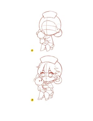 Piuuvy Draw Chibi Style A Beginners Step-by-Step Guide for Drawing Adorable Minis 62 Lessons Basics, Characters, Special Effects English - Page 188