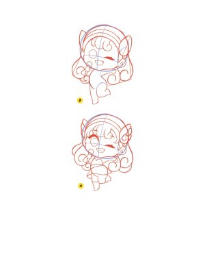 Piuuvy Draw Chibi Style A Beginners Step-by-Step Guide for Drawing Adorable Minis 62 Lessons Basics, Characters, Special Effects English - Page 211