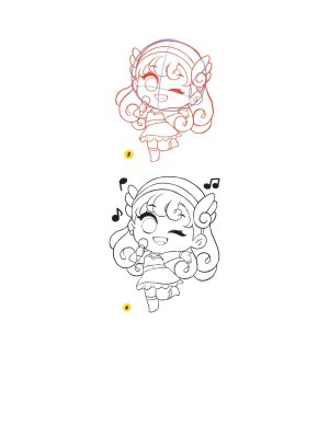 Piuuvy Draw Chibi Style A Beginners Step-by-Step Guide for Drawing Adorable Minis 62 Lessons Basics, Characters, Special Effects English - Page 212