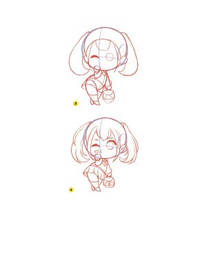 Piuuvy Draw Chibi Style A Beginners Step-by-Step Guide for Drawing Adorable Minis 62 Lessons Basics, Characters, Special Effects English - Page 216