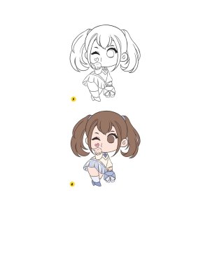 Piuuvy Draw Chibi Style A Beginners Step-by-Step Guide for Drawing Adorable Minis 62 Lessons Basics, Characters, Special Effects English - Page 217