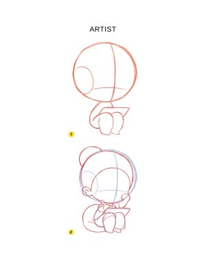 Piuuvy Draw Chibi Style A Beginners Step-by-Step Guide for Drawing Adorable Minis 62 Lessons Basics, Characters, Special Effects English - Page 231