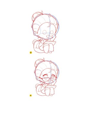 Piuuvy Draw Chibi Style A Beginners Step-by-Step Guide for Drawing Adorable Minis 62 Lessons Basics, Characters, Special Effects English - Page 232