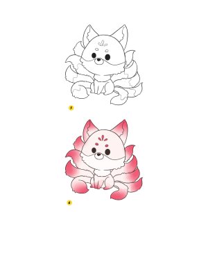 Piuuvy Draw Chibi Style A Beginners Step-by-Step Guide for Drawing Adorable Minis 62 Lessons Basics, Characters, Special Effects English - Page 266