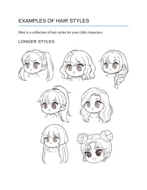 Piuuvy Draw Chibi Style A Beginners Step-by-Step Guide for Drawing Adorable Minis 62 Lessons Basics, Characters, Special Effects English - Page 63