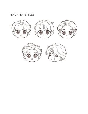 Piuuvy Draw Chibi Style A Beginners Step-by-Step Guide for Drawing Adorable Minis 62 Lessons Basics, Characters, Special Effects English - Page 64