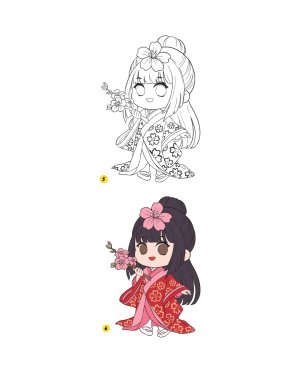 Piuuvy Draw Chibi Style A Beginners Step-by-Step Guide for Drawing Adorable Minis 62 Lessons Basics, Characters, Special Effects English - Page 93