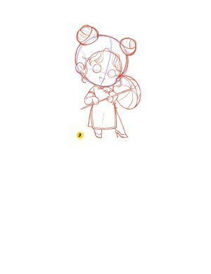 Piuuvy Draw Chibi Style A Beginners Step-by-Step Guide for Drawing Adorable Minis 62 Lessons Basics, Characters, Special Effects English - Page 97