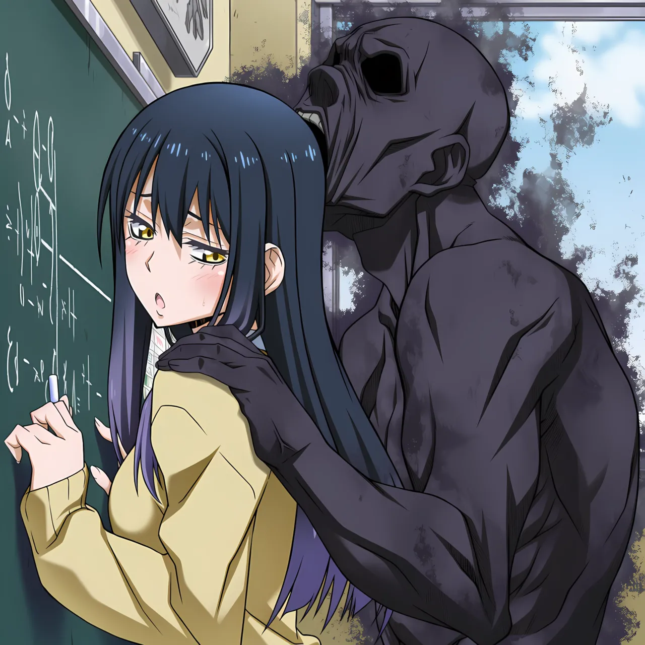 Pixiv 10年ROMってたJuunen ROMteta 948144 - girl who cant see what shes su - Image 8