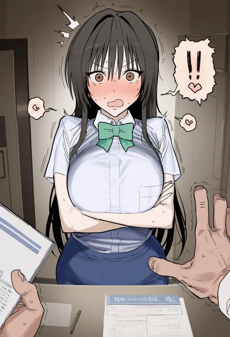 Pixiv 催眠ヒロインラボ 127032928 - 指導風紀委員の古手川さんが特別指導でアへ顔の痴女にっ - Image 3