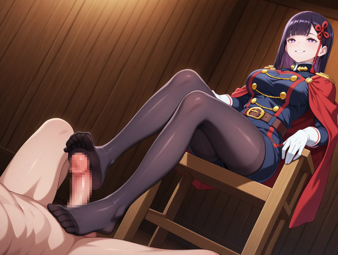 Pixiv アナゴリク受付休止中 Anago 5026655 - Yamashiro Ren gives footjobs handjobs - Image 12