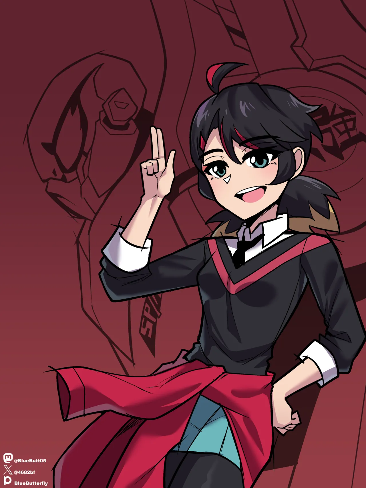 Pixiv Bluebutterfly - Image 566