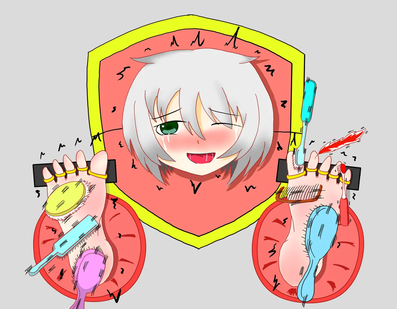 Pixiv 幽蓝BLUE清稿ing 15623598 - Image 11