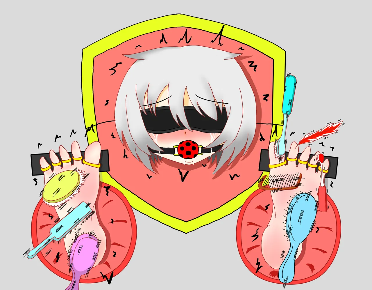 Pixiv 幽蓝BLUE清稿ing 15623598 - Image 12