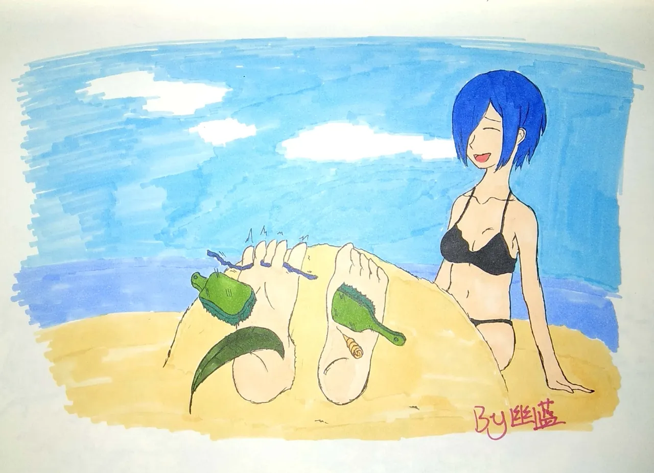 Pixiv 幽蓝BLUE清稿ing 15623598 - Image 3