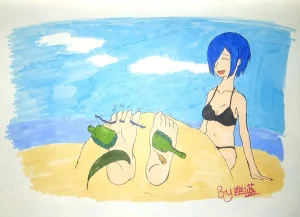 Pixiv 幽蓝BLUE清稿ing 15623598 - Page 3