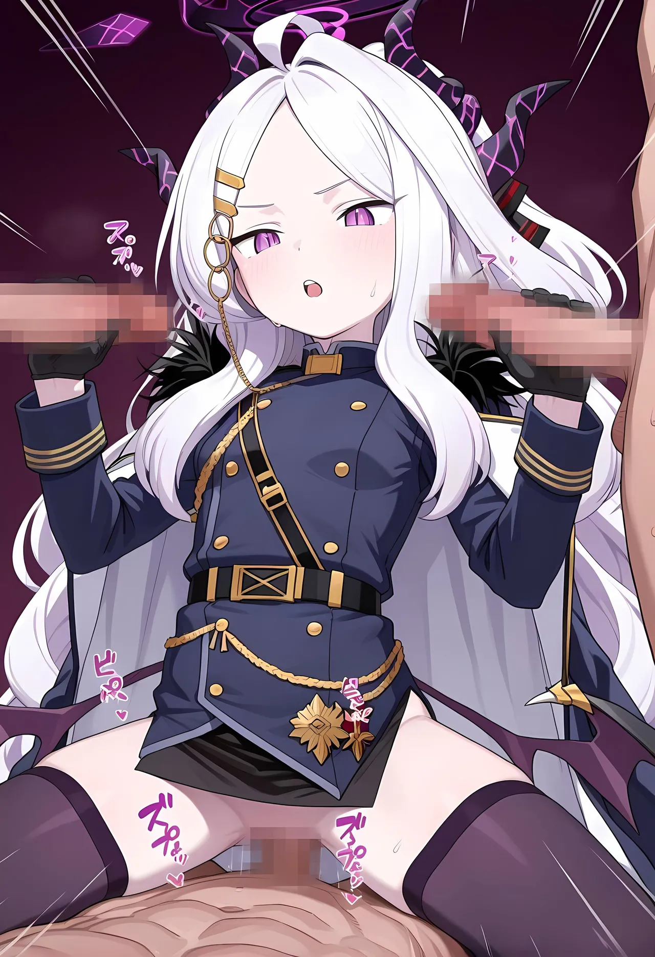 Pixiv bompcat② 118061342 - With Ako Held Hostage, Sorasaki Hina Has No Choice but to Do as the Men Say - Image 34