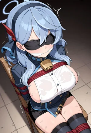 Pixiv bompcat② 118061342 - With Ako Held Hostage, Sorasaki Hina Has No Choice but to Do as the Men Say - Page 6