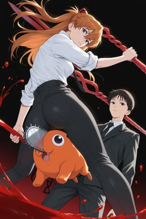 Pixiv EVAQueenie 117470490 - Page 408