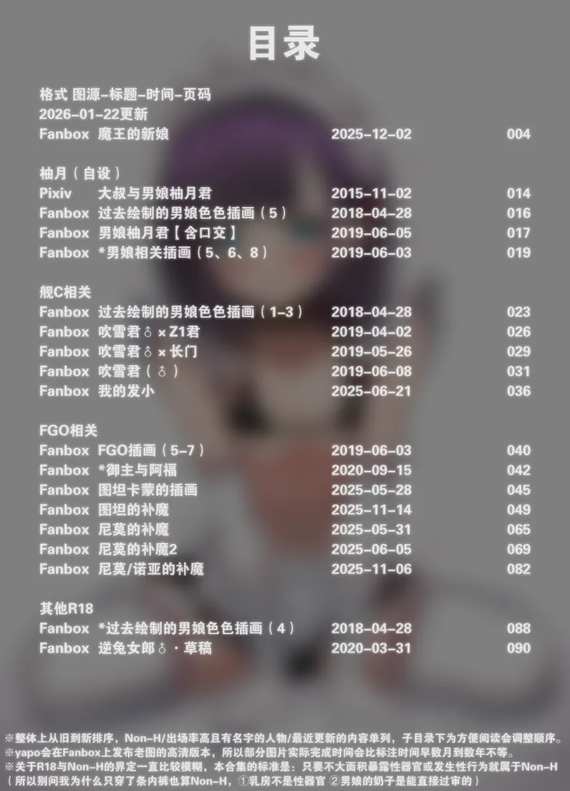 Pixiv Fanbox Yapo 男娘作品汉化合集 Chinese oo2oo个人汉化 Ongoing - Image 2