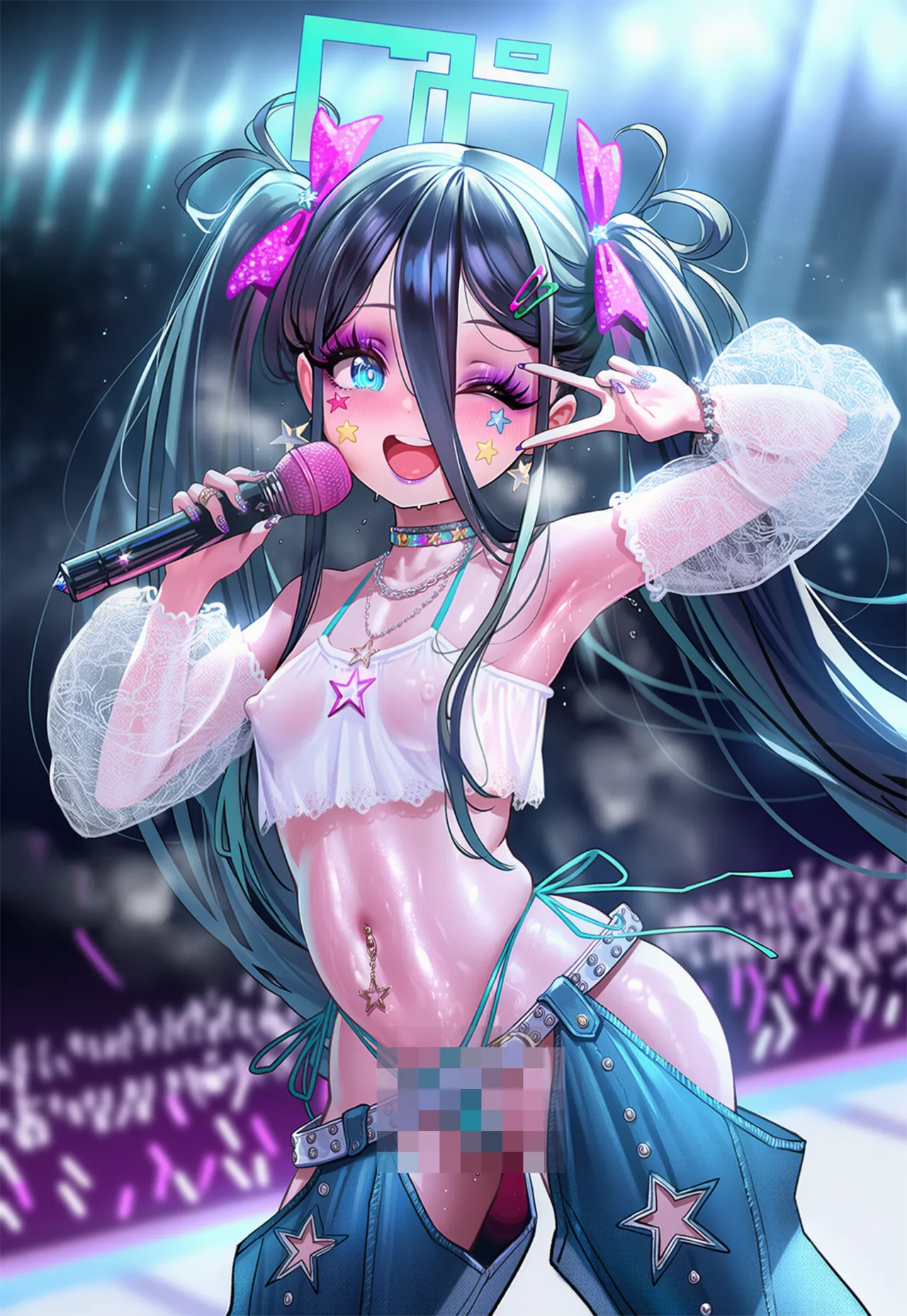 pixiv 萌宮kiki 21277260 地下偶像の特别演出... - 约稿公开 - Image 1
