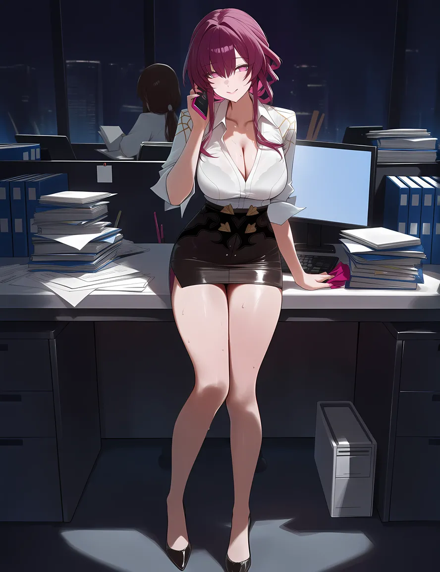 Pixiv Koa-san 20425416 - Silver Wolf x Caelus Story - Image 24