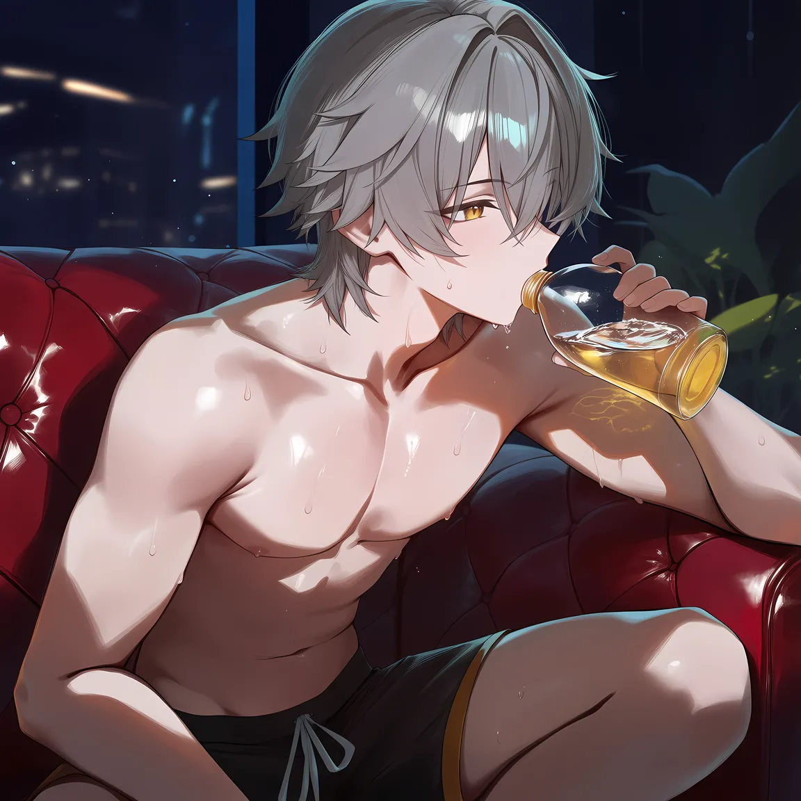 Pixiv Koa-san 20425416 - Silver Wolf x Caelus Story - Image 34