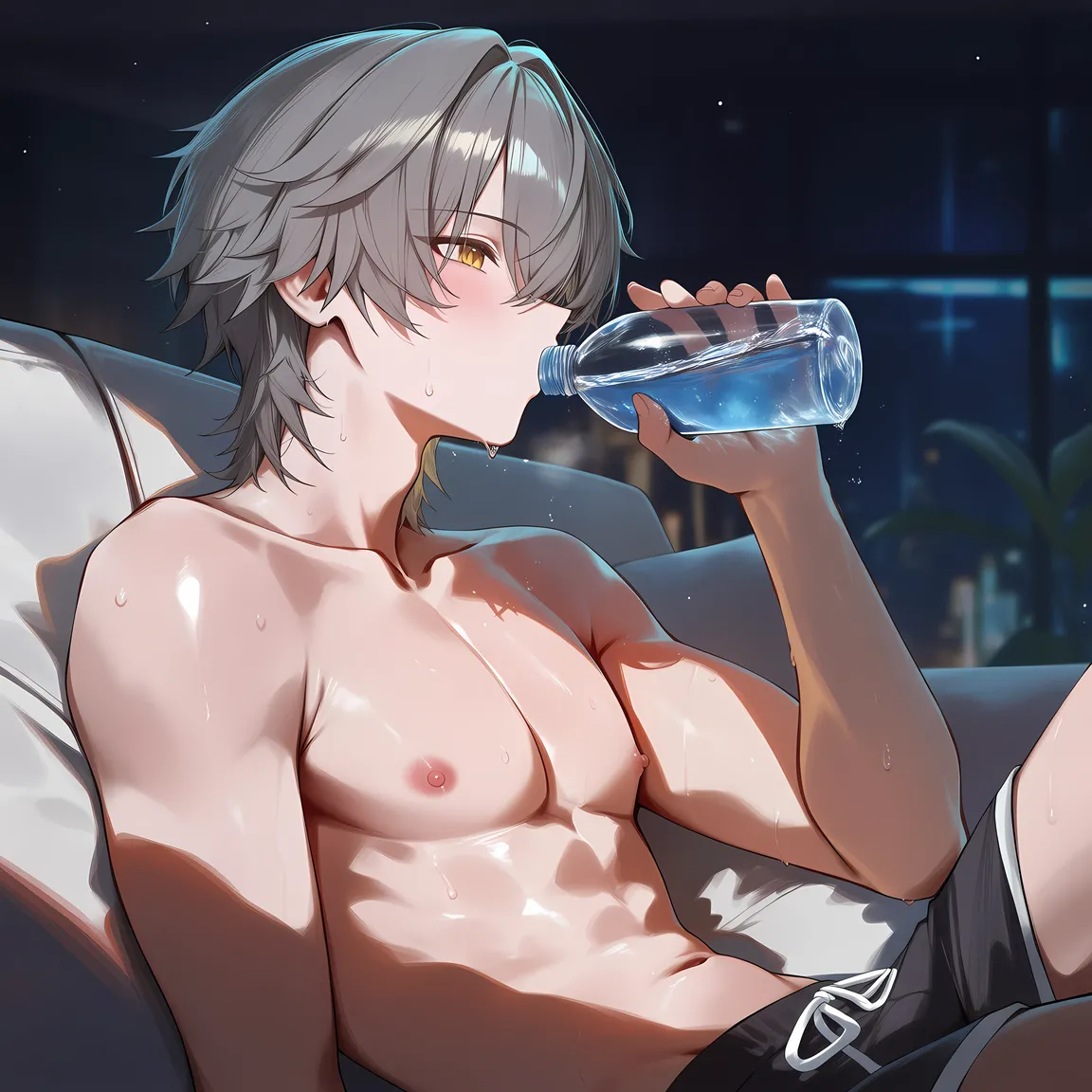 Pixiv Koa-san 20425416 - Silver Wolf x Caelus Story - Image 60