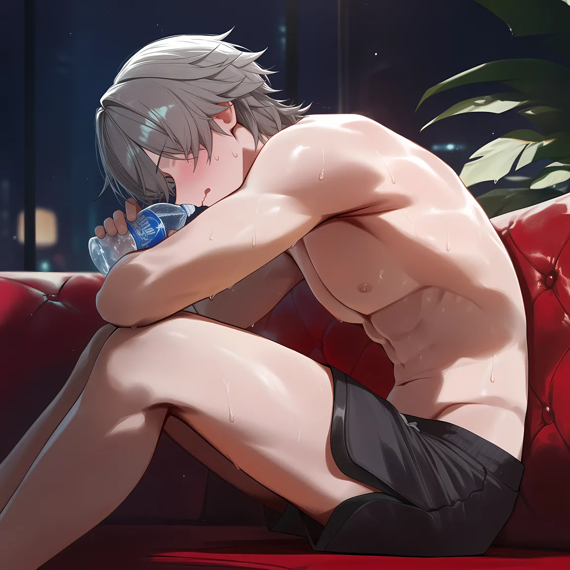 Pixiv Koa-san 20425416 - Silver Wolf x Caelus Story - Image 64