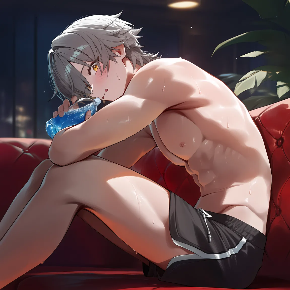Pixiv Koa-san 20425416 - Silver Wolf x Caelus Story - Image 66