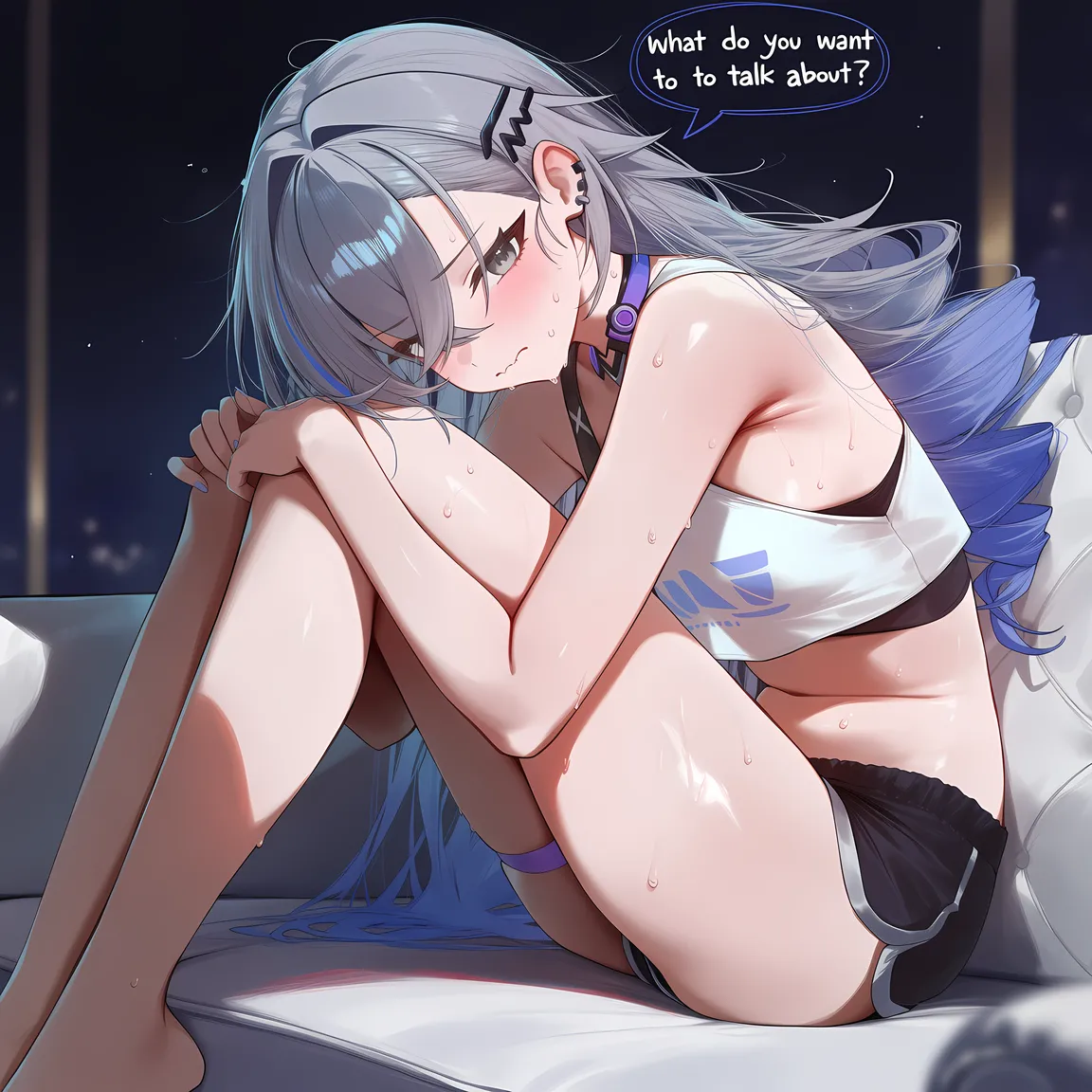 Pixiv Koa-san 20425416 - Silver Wolf x Caelus Story - Image 72