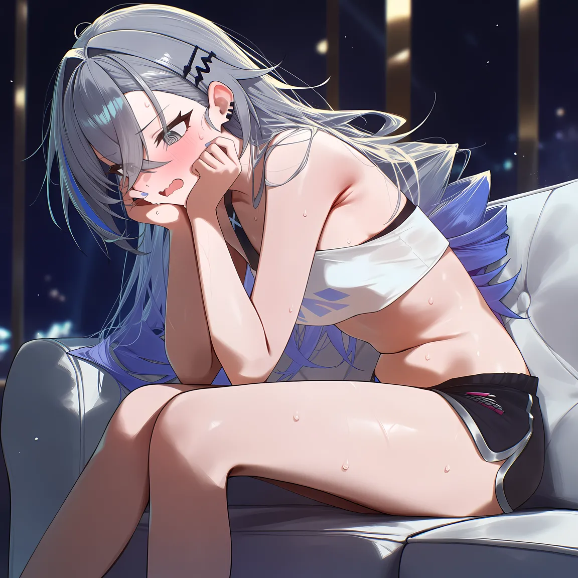 Pixiv Koa-san 20425416 - Silver Wolf x Caelus Story - Image 77