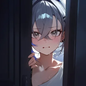 Pixiv Koa-san 20425416 - Silver Wolf x Caelus Story - Page 13