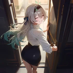 Pixiv Koa-san 20425416 - Silver Wolf x Caelus Story - Page 26