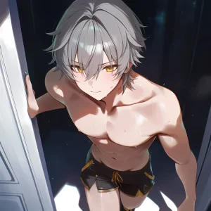 Pixiv Koa-san 20425416 - Silver Wolf x Caelus Story - Page 33