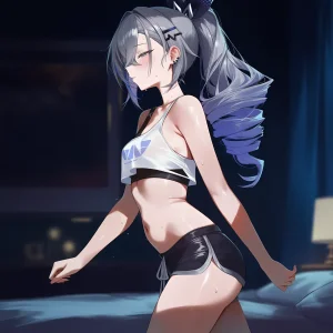 Pixiv Koa-san 20425416 - Silver Wolf x Caelus Story - Page 35