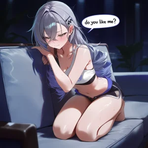 Pixiv Koa-san 20425416 - Silver Wolf x Caelus Story - Page 80