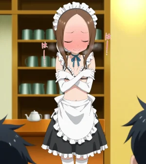 Pixiv Liang-Qi 2364945 - Takagi-san, Kagawa Rin, Mikage Sakurako, Houjou-san, Naked Coat, Wandering, Shame - Page 29