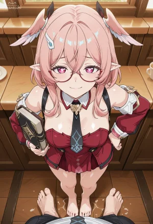 Pixiv Linnea博聞の旅路 Genshin Impact FJ - Page 5