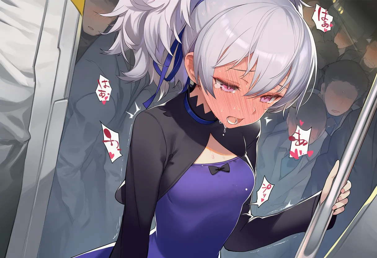 Pixiv 名前も知らないおじさんNamae mo Shiranai OjisanAn Old Man Whose Name I Dont Even Know 117226053 - Rumor Apparently, a Foreign Nymphomaniac Shows Up on the Yamanote Line - Image 26