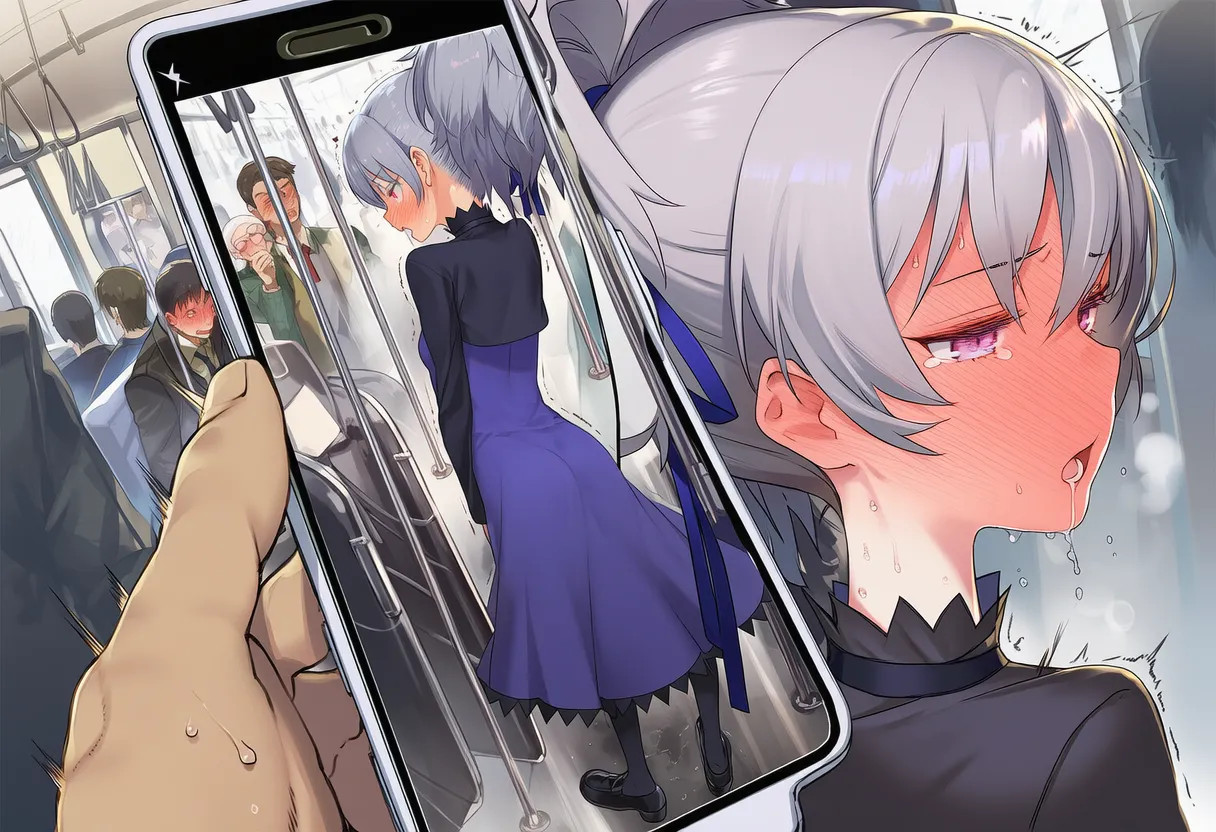 Pixiv 名前も知らないおじさんNamae mo Shiranai OjisanAn Old Man Whose Name I Dont Even Know 117226053 - Rumor Apparently, a Foreign Nymphomaniac Shows Up on the Yamanote Line - Image 45