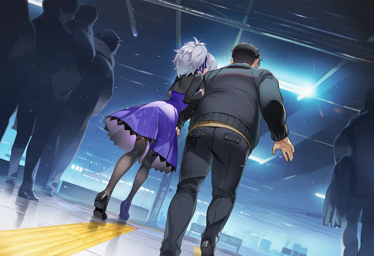 Pixiv 名前も知らないおじさんNamae mo Shiranai OjisanAn Old Man Whose Name I Dont Even Know 117226053 - Rumor Apparently, a Foreign Nymphomaniac Shows Up on the Yamanote Line - Image 51