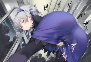 Pixiv 名前も知らないおじさんNamae mo Shiranai OjisanAn Old Man Whose Name I Dont Even Know 117226053 - Rumor Apparently, a Foreign Nymphomaniac Shows Up on the Yamanote Line - Page 12