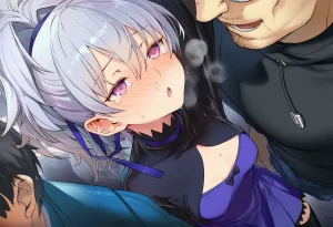 Pixiv 名前も知らないおじさんNamae mo Shiranai OjisanAn Old Man Whose Name I Dont Even Know 117226053 - Rumor Apparently, a Foreign Nymphomaniac Shows Up on the Yamanote Line - Page 48